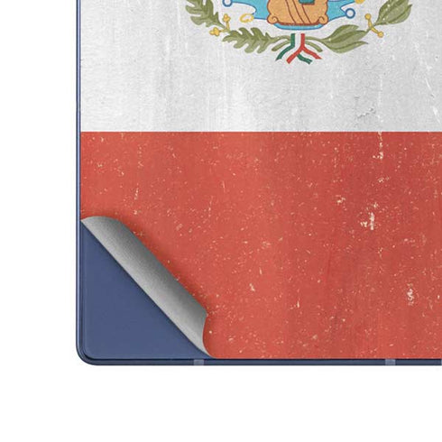 Mexico Flag Distressed Galaxy Z Fold6 Skin